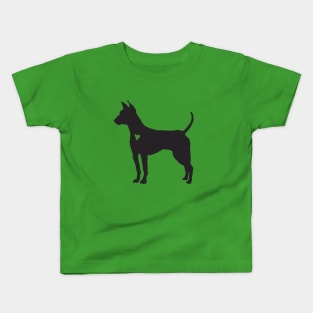 My American Hairless Terrier Heart Belongs To You Kids T-Shirt